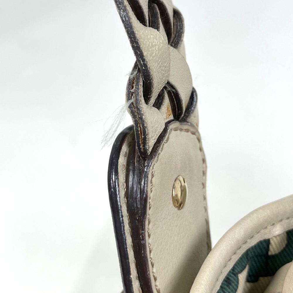 Gucci GUCCI Guccissima Tote Bag Horsebit Shoulder Shima Leather Beige 137621 ... - Picture 7 of 9